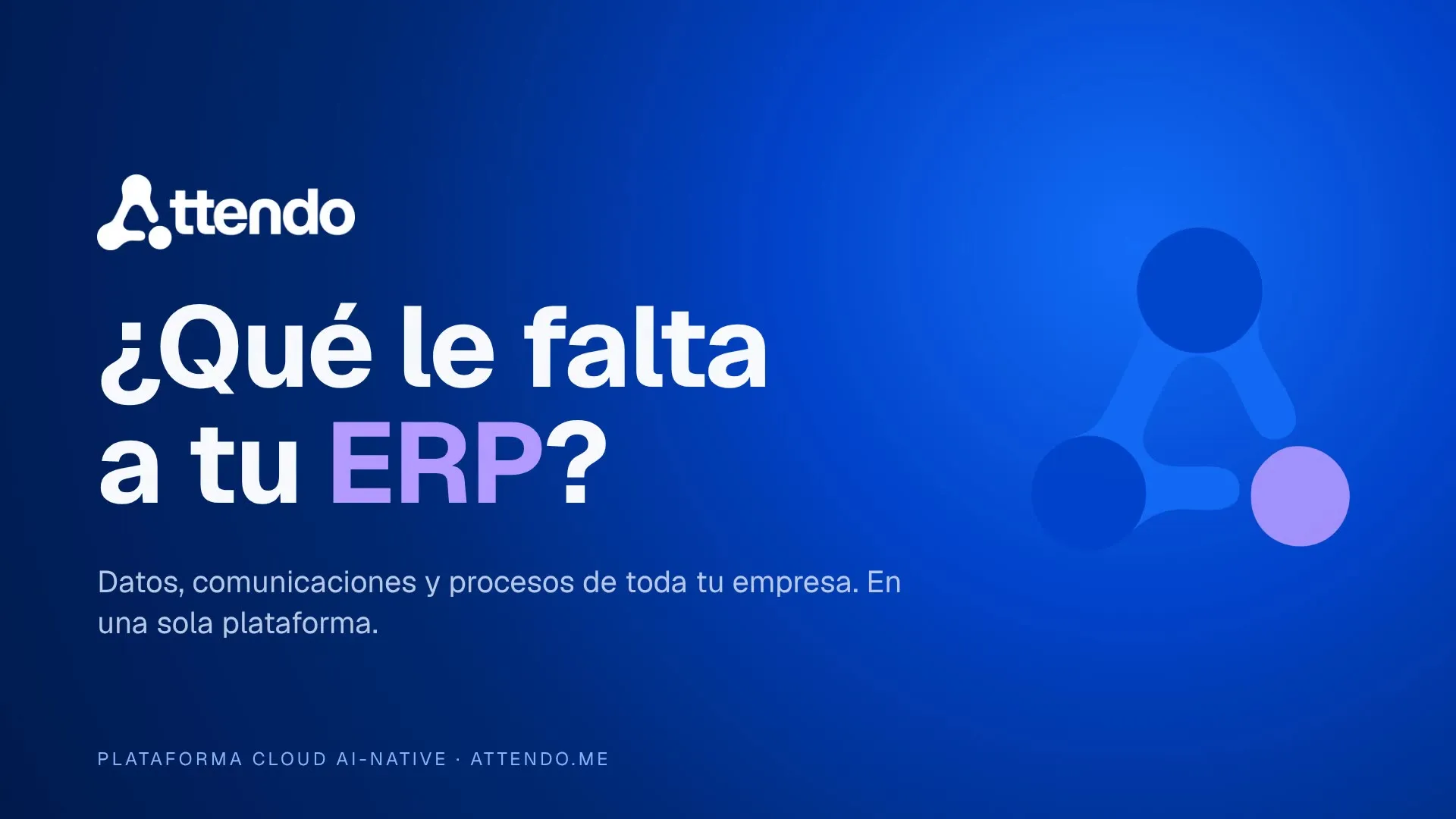 Portada del vídeo: ¿Qué le falta a tu ERP?