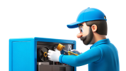 technician-working-on-fixing-a-machine